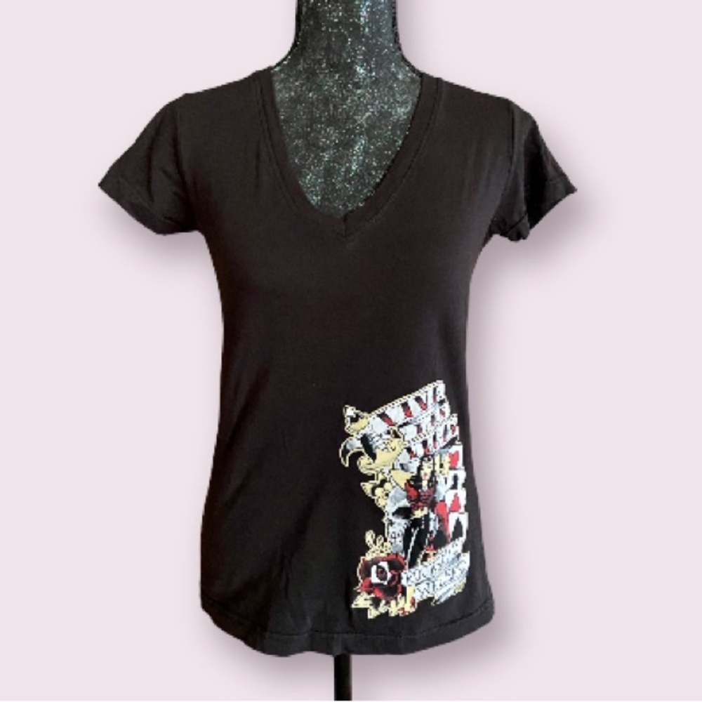 Viva Las Vegas Rockabilly Weekend Black Tee